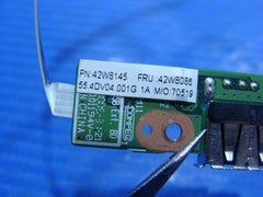 Lenovo ThinkPad X201 12.1" Genuine USB Board w/Cable 42W8086 42W8145 Lenovo