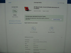 OB 3YR Warranty Hp ZBook FireFly 14" FHD Intel i5-1245U 1.6GH 16GB RAM 512GB SSD