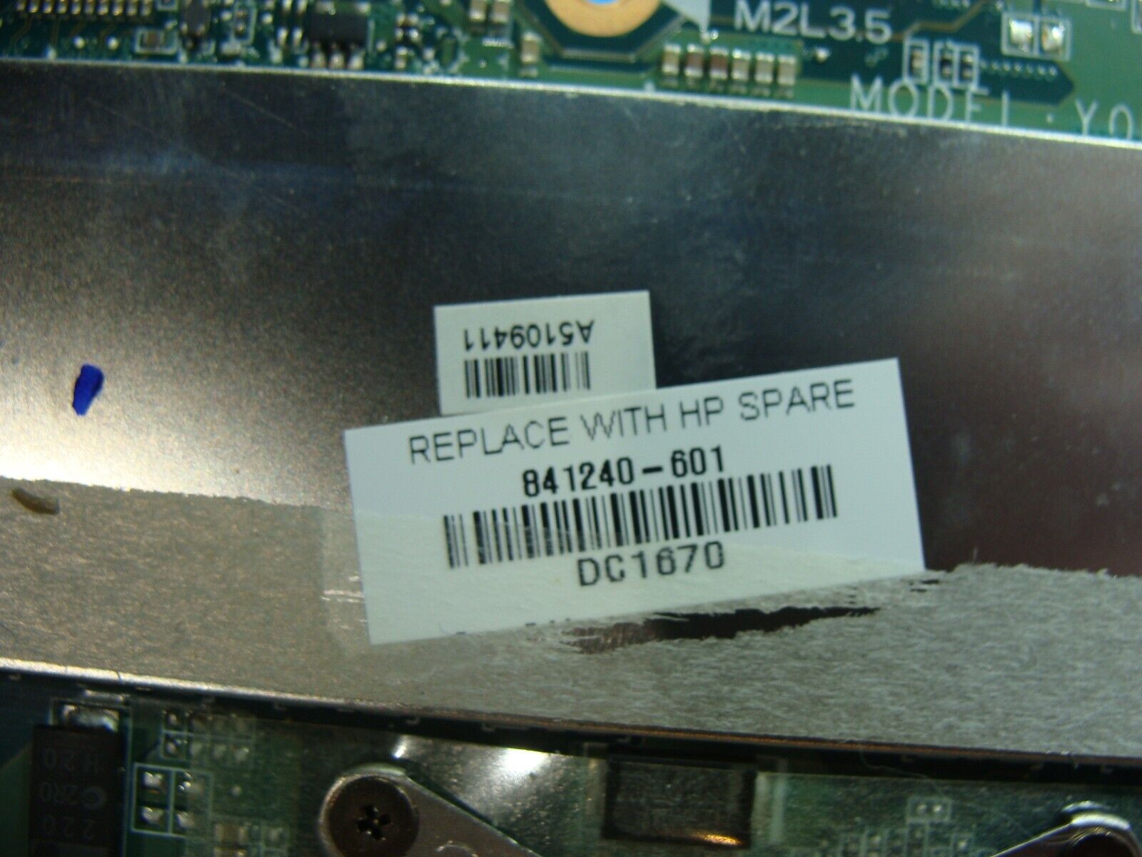 HP Spectre x360 15.6 15-ap012dx Intel i7-6500U 2.5GHz Motherboard 841240-601