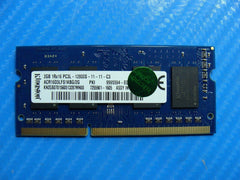Acer R3-131T-C1YF Kingston 2Gb Memory Ram So-Dimm PC3L-12800S ACR16D3LFS1KBG/2G - Tested Computer Laptop Parts