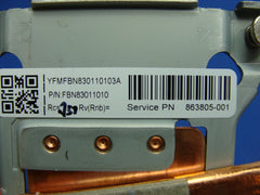 HP Pavilion 27-a210 27" Genuine All In One Cooling Heatsink 863805-001 HP