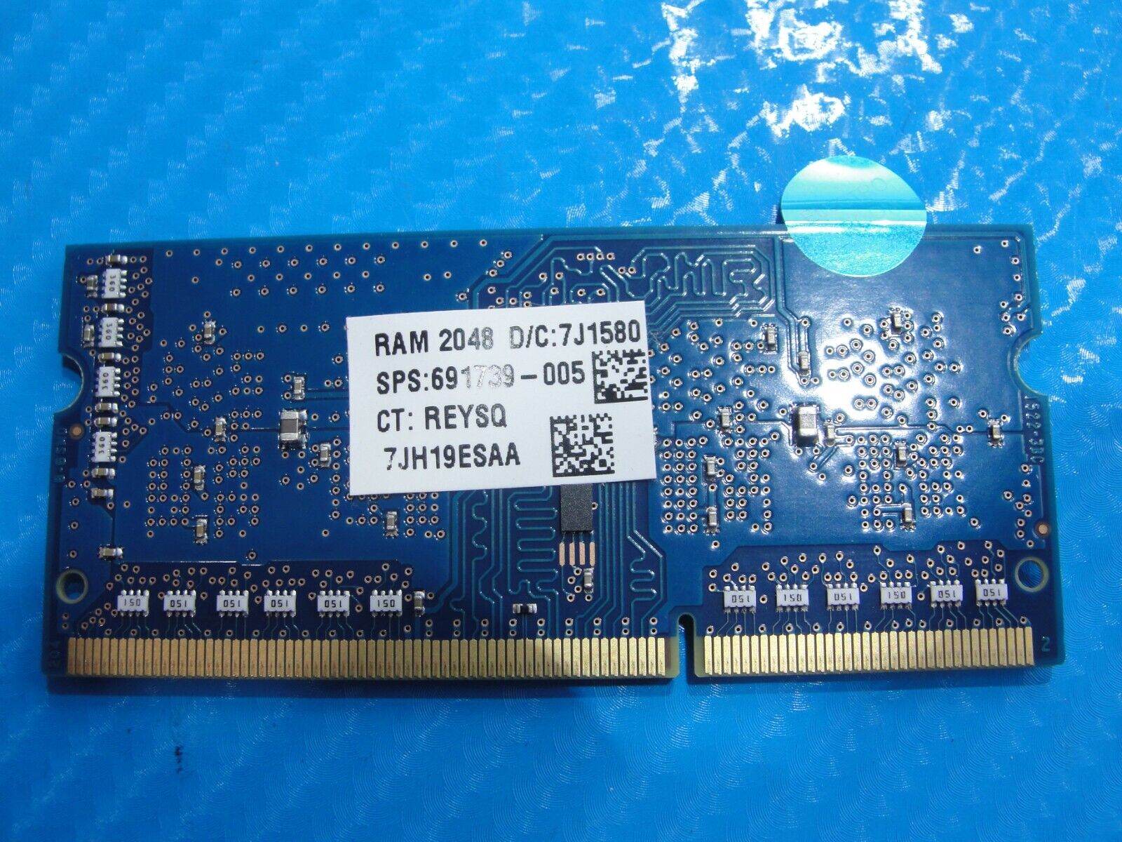 HP 15-ac121dx So-Dimm SK Hynix 2Gb Memory Ram pc3l-12800s hmt425s6cfr6a-pb - Tested Computer Laptop Parts
