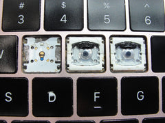 MacBook A1534 12" 2017 MNYM2LL/A Top Case w/Keyboard Rose Gold 661-06796 as is 