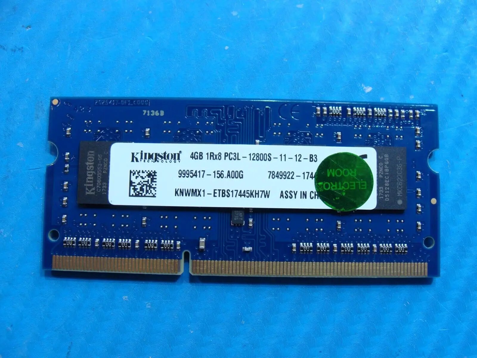 Dell 5488 AIO Kingston 8GB 2Rx8 PC3L-12800S Memory RAM SO-DIMM KNWMX1-ETBS1