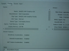 LENOVO THINKPAD T580 15.6" FHD Intel Core I7-8550U 8GB RAM 256GB SSD +Charger