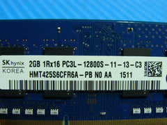 Dell 5555 Laptop SK hynix 2GB Memory PC3L-12800S-11-13-C3 HMT425S6CFR6A-PB - Tested Computer Laptop Parts