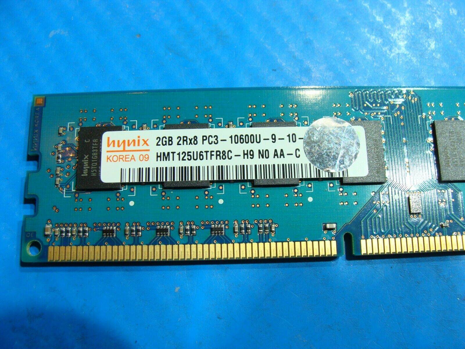 Dell 8100 Dimm Hynix 2GB Memory PC3-10600U-9-10-B0 HMT125U6BFR8C-H9 - Tested Computer Laptop Parts