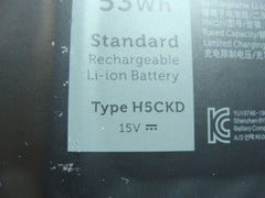 Dell Latitude 15.6" 3510 Genuine Laptop Battery 15V 53Wh 3360mAh H5CKD TXD03