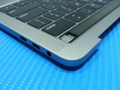 MacBook Pro A1989 13" 2019 MV962LL/A Top Case Palmrest w/Battery Gray 661-10040