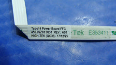 Dell Latitude 14" 3480 Genuine Power Button Board w/Cable 450.09Z03.0031 GLP* Dell