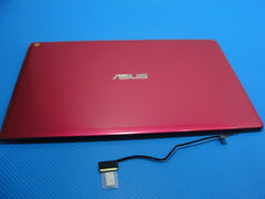 Asus X502CA-B130801C 15.6" LCD Back Cover w/ Front Bezel Red 13NB00I3AP0101 ASUS