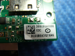 Toshiba Satellite L650 15.6" Genuine Dual USB Board w/ Cable DA0BL6TB6E0 ER* - Laptop Parts - Buy Authentic Computer Parts - Top Seller Ebay