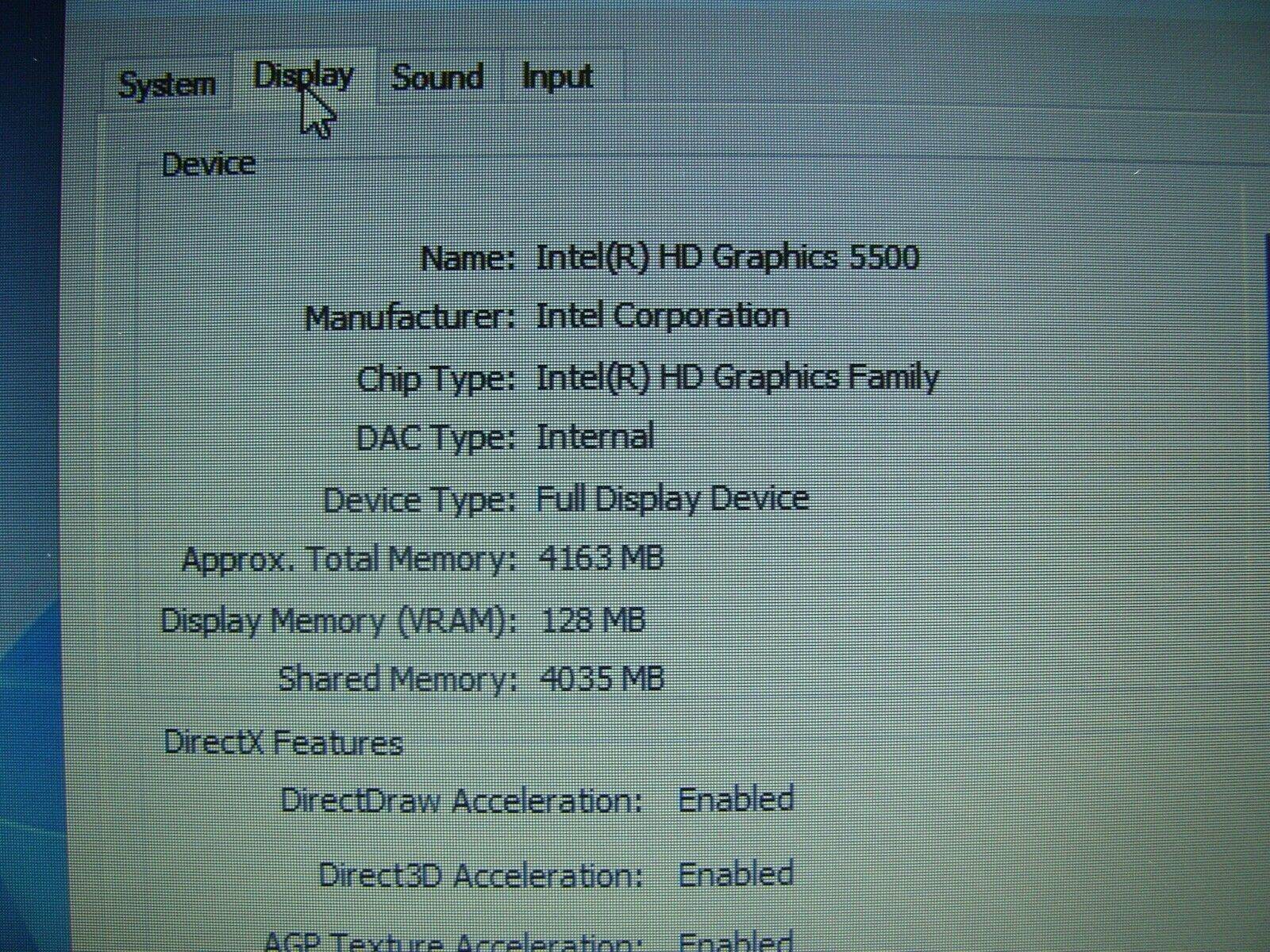 Good Working Dell Latitude E5450 Intel i5-5 Gen 2.30GHz 8GB RAM 128GB SSD - Tested Computer Laptop Parts