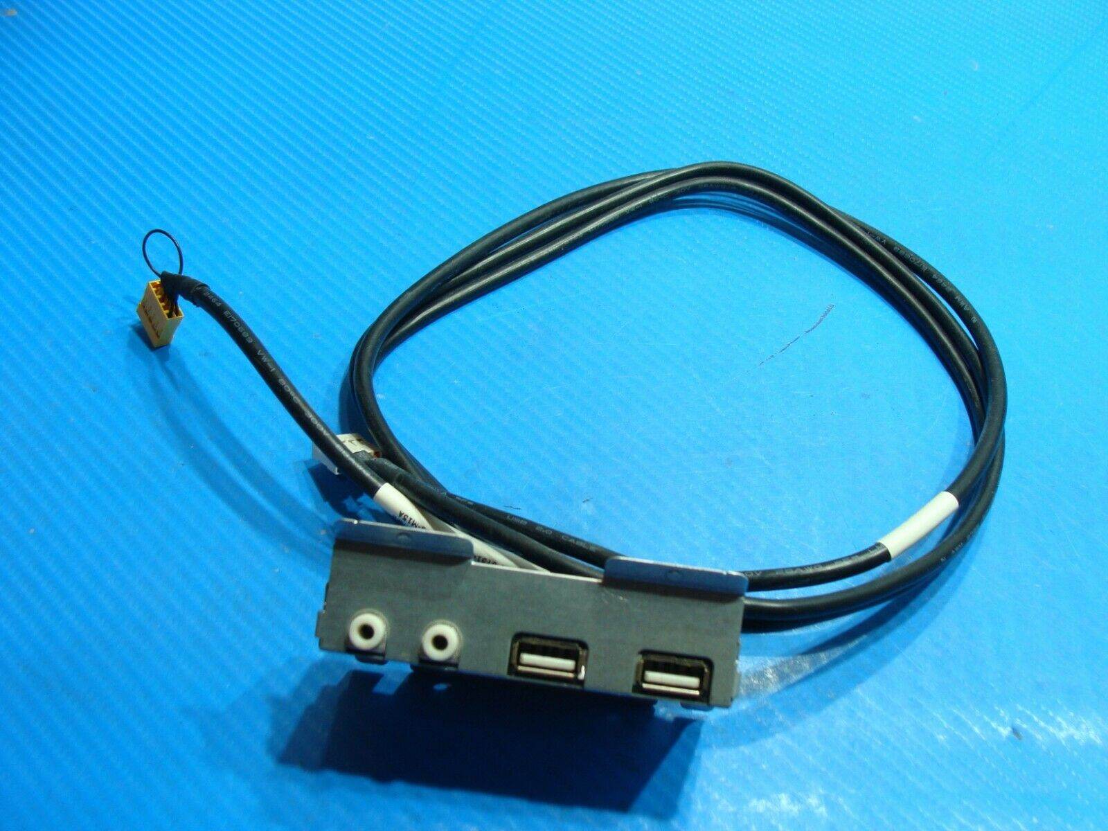 Dell Studio XPS 8100U Genuine Front USB Audio I/O Board w/Cables 1B231H400 5G44F - Tested Computer Laptop Parts