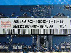 MacBook A1286 Laptop Hynix 2GB Memory RAM PC3-10600S-9-11-B2 HMT325S6CFR8C-H9 #2 Apple