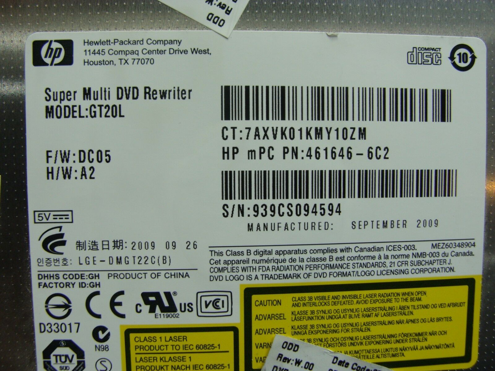 HP ProBook 4510s 15.6