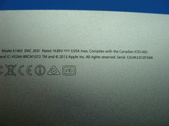 MacBook Air A1465 11" Mid 2013 MD711LL/A Bottom Case Silver 923-0436 - Laptop Parts - Buy Authentic Computer Parts - Top Seller Ebay