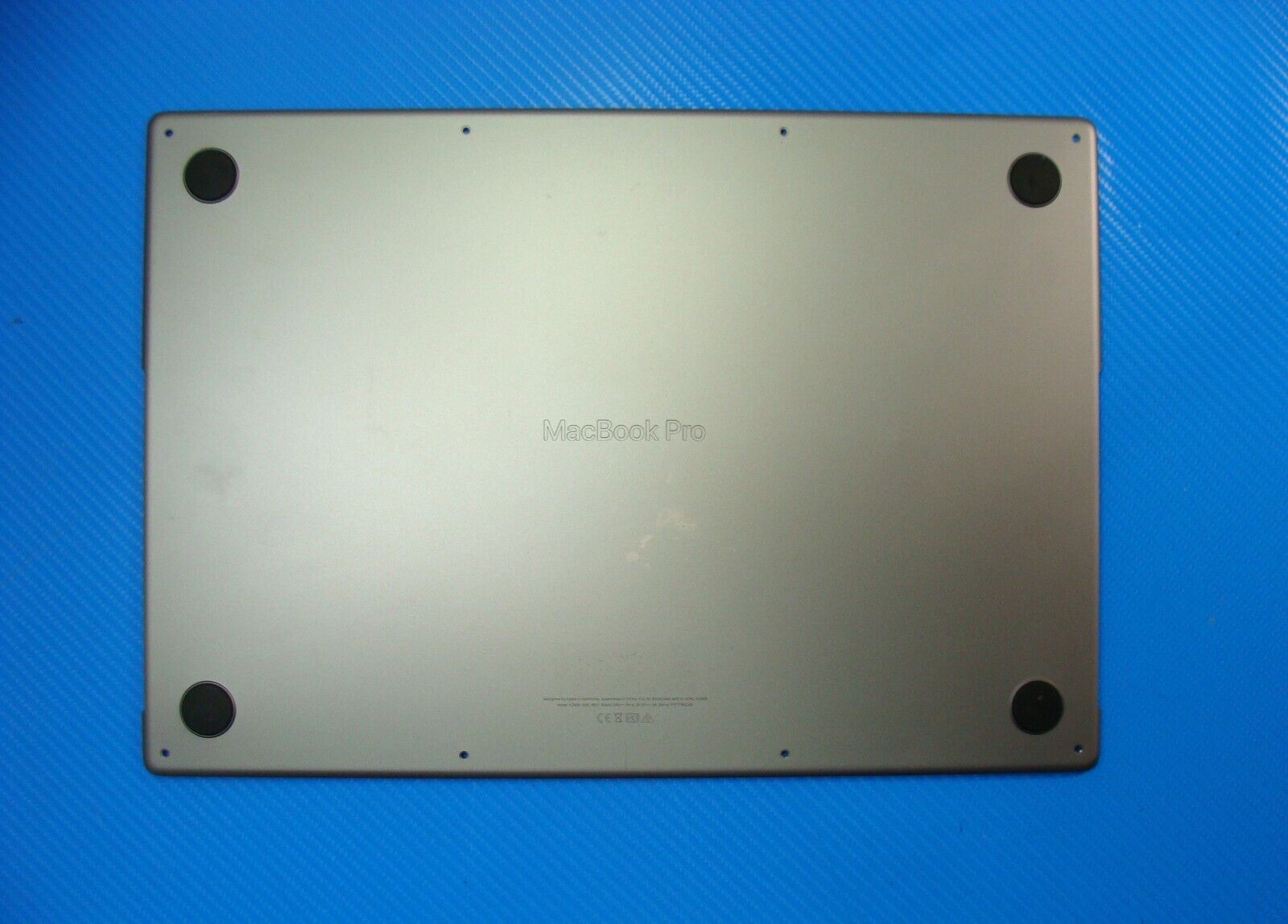 MacBook Pro A2485 2021 MK1E3LL/A 16 Genuine Bottom Case Space Gray 613-20853-01