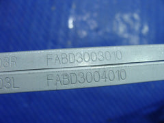 Toshiba Satellite P305D 17.1" Genuine Left Right Hinge Bracket Set FABD3003010 Toshiba
