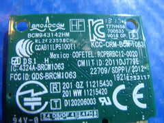 Sony VAIO SVF152C29L 15.5" Genuine Laptop Wireless WIFI Card BCM943142HM ER* - Laptop Parts - Buy Authentic Computer Parts - Top Seller Ebay