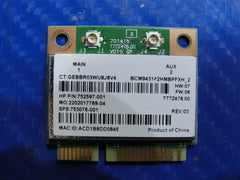 HP Stream 11.6" 11 OEM Wireless Wifi Card 752597-001 753076-001 BCM943142HM GLP* HP