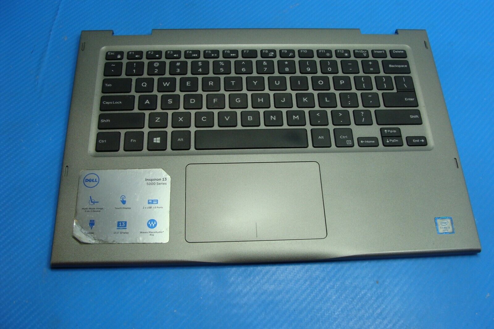 Dell Inspiron 13.3" 13 5368 Genuine Palmrest w/Touchpad Keyboard jchv0 - Laptop Parts - Buy Authentic Computer Parts - Top Seller Ebay