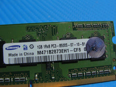 Macbook Pro A1278 Laptop Samsung 1GB Memory PC3-8500S-07-10-B1 M471B2873EH1-CF8 - Tested Computer Laptop Parts