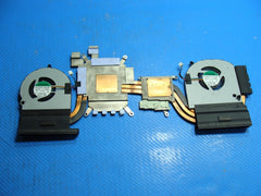 Dell Alienware 15 R4 15.6" Genuine CPU Cooling Fans w/Heatsink 03FT5 AT26S002ZC0