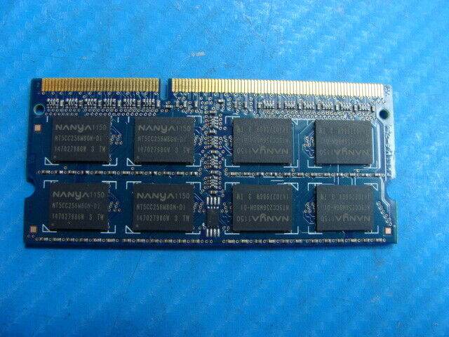 Dell M17x R3 Nanya 4GB 2Rx8 PC3-12800S SO-DIMM Memory RAM NT4GC64B8HG0NS-DI #3 - Tested Computer Laptop Parts