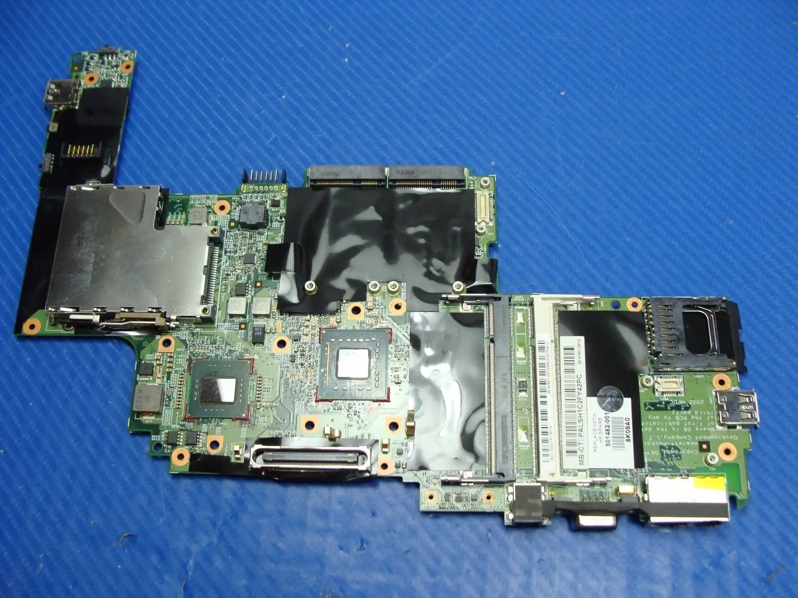 HP EliteBook 12.1 2730P Intel Core 2 Duo L9300 1.6GHz 4GB Motherboard 501482-001