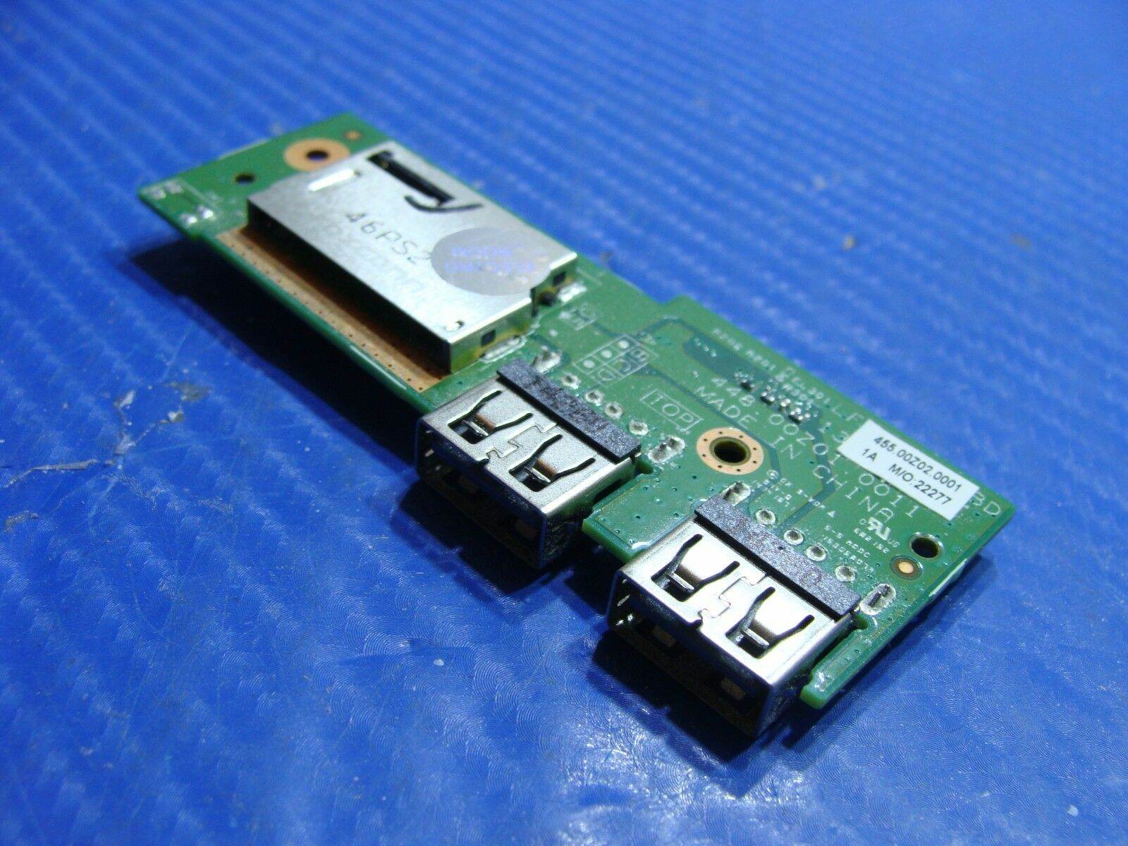 Lenovo Flex 2-15 20405 15.6” OEM USB Card Reader Board 448.00Z01.0011 ER* - Tested Computer Laptop Parts