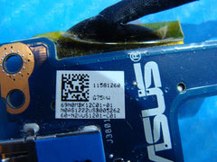 Asus G75VW-AS71 17.3" Dual USB Board w/Cable 60-N2VUS1201-C01 69N0MBK12C01