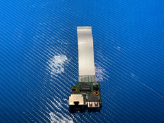 HP Pavilion TS 17-e123cl 17.3" USB LAN Ethernet Port Board w/Cable DA0R65TB6D0