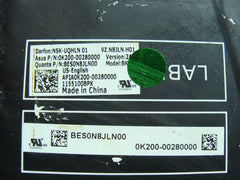 Asus 13.3” Q303U Genuine Laptop Palmrest w/TouchPad BL Keyboard 13NB0AL1AM0101 - Tested Computer Laptop Parts