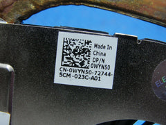 Dell Inspiron 15 5555 15.6" Genuine CPU Cooling Fan w/Heatsink WYN50 