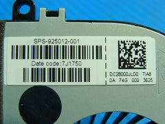 HP Notebook 15-bs038dx 15.6" Genuine CPU Cooling Fan 925012-001 DC28000JLD0 - Laptop Parts - Buy Authentic Computer Parts - Top Seller Ebay