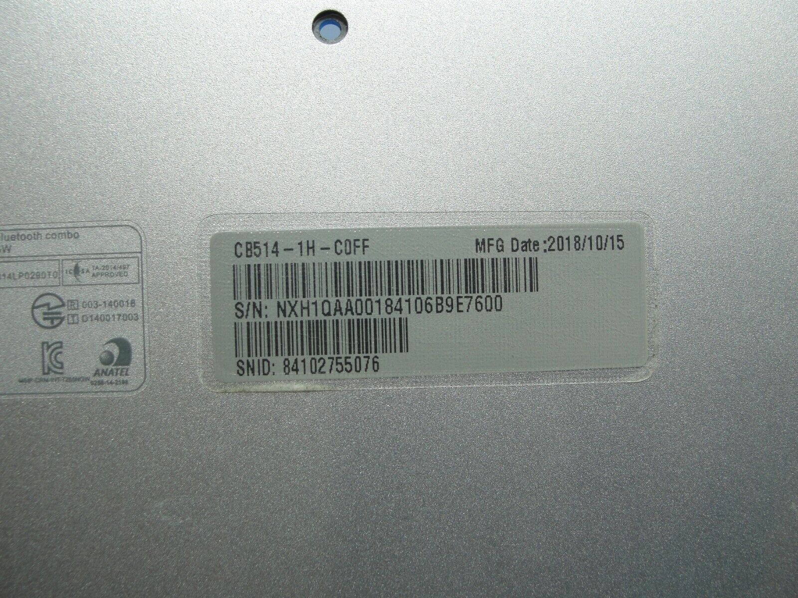 Acer Chromebook CB514-1H-C0FF 14