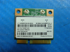 HP Stream 13-c002dx 13.3" Genuine WiFi Wireless Card BCM943142HM 752597-001 #1 HP