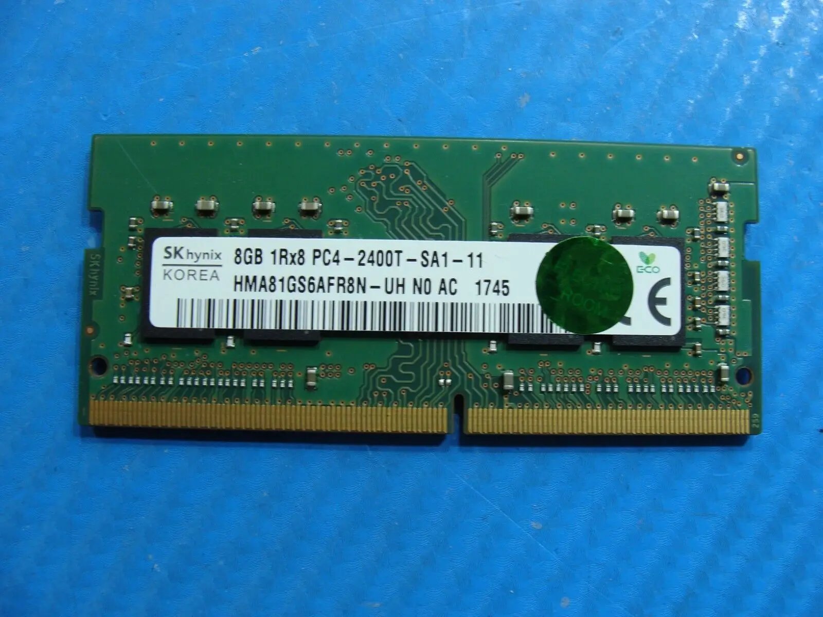 Dell 5580 So-Dimm SK hynix 8GB 1Rx8 Memory RAM PC4-2400T HMA81GS6AFR8N-UH