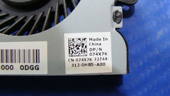 Dell Inspiron 15.6" 15R-5521 Genuine CPU Cooling Fan 74X7K  DC28000C8F0 GLP* Dell