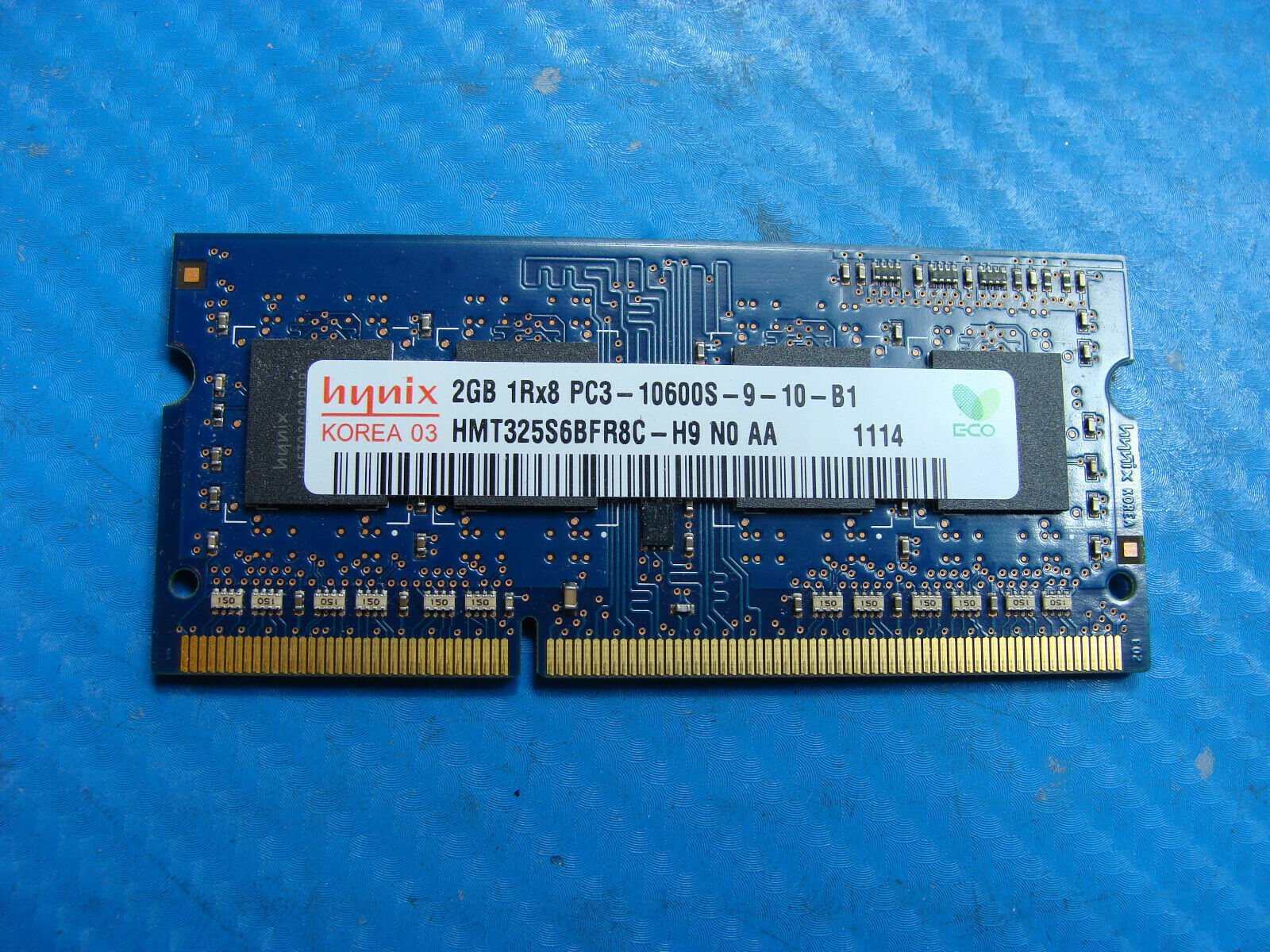 Dell N4110 Laptop Hynix 2GB Memory PC3-10600S-9-10-B1 HMT325S6BFR8C-H9 Hynix