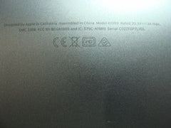 MacBook Pro A1989 13" Mid 2019 MV982LL/A Bottom Case Space Gray 923-03175