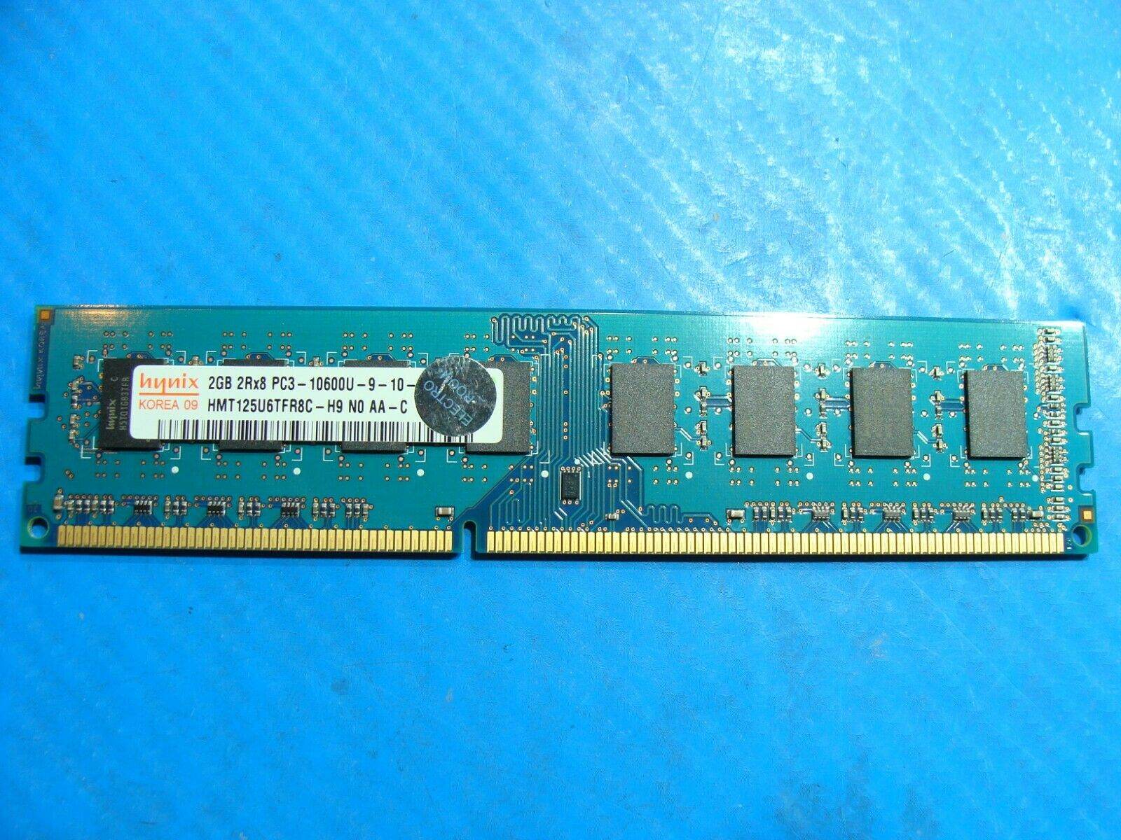 Dell 8100 Dimm Hynix 2GB Memory PC3-10600U-9-10-B0 HMT125U6BFR8C-H9 - Tested Computer Laptop Parts