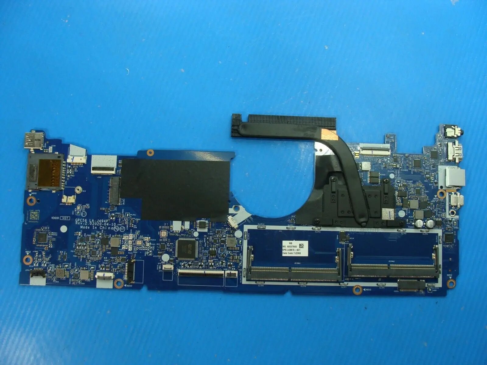 HP Envy x360 15.6” 15m-ed0023dx i7-1065G7 1.3GHz Motherboard L93870-601 AS IS