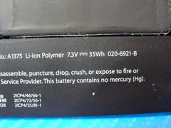 MacBook Air A1370 11 2010 MC505LL/A Genuine Battery 7.3V 35Wh A1375 661-5736