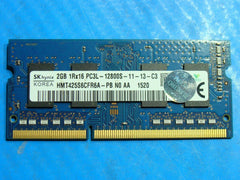 Dell 3541 SO-DIMM SK Hynix 2GB Memory PC3L-12800S-11-13-C3 HMT425S6CFR6A-PB - Tested Computer Laptop Parts