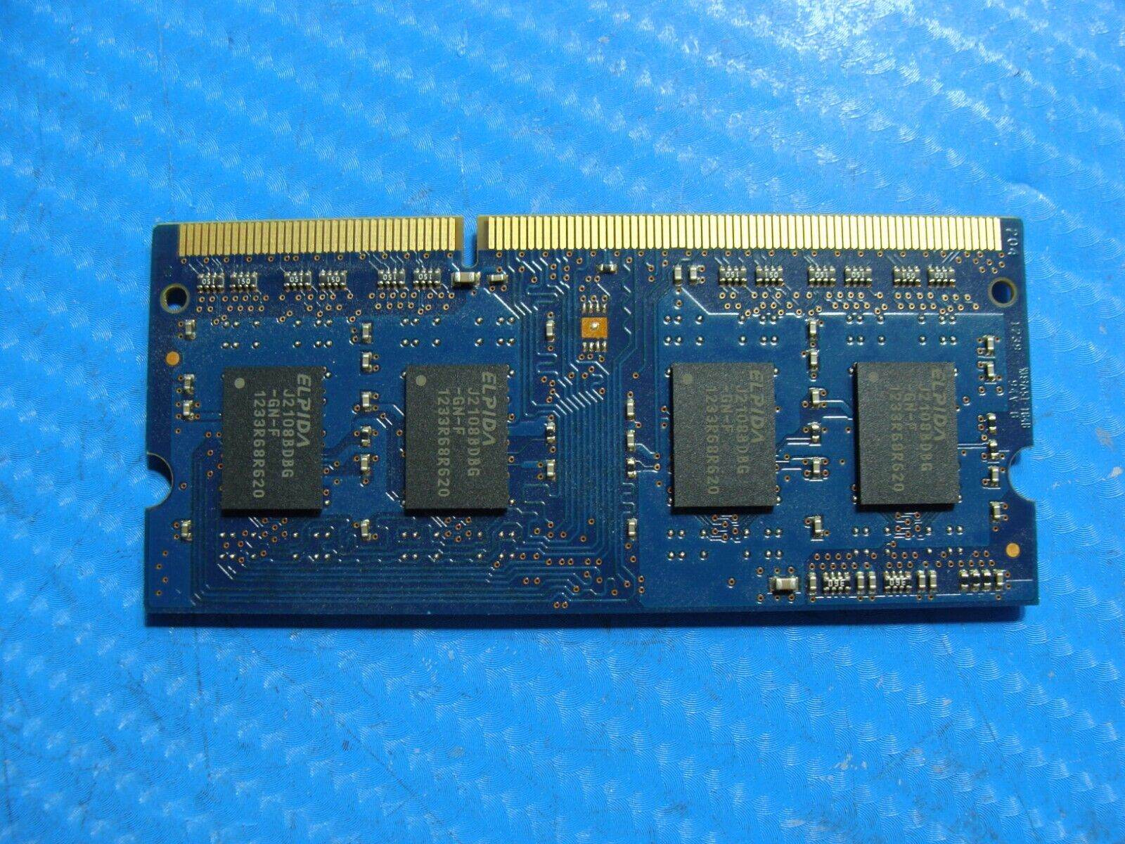MacBook Pro A1278 Laptop Elpida 2Gb Memory PC3-12800S-11-10-B2 EBJ20UF8BDU0-GN-F - Tested Computer Laptop Parts