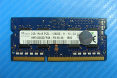 Dell 15 3558 SK Hynix 2Gb Memory Ram So-Dimm pc3l-12800s hmt425s6cfr6a-pb - Tested Computer Laptop Parts