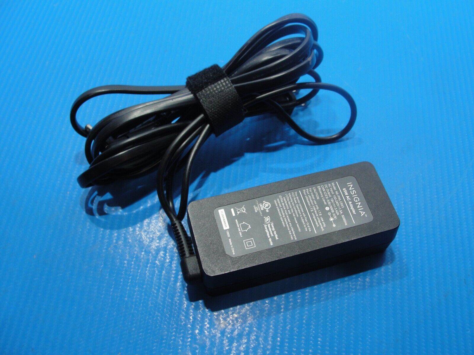 Genuine Insignia AC Adapter Power Charger 19V 3.42A 65W NS-PWLC663 - Tested Computer Laptop Parts