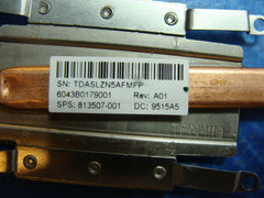 HP 14-af112nr 14" Genuine Laptop CPU Cooling Heatsink 813507-001 6043B0179001 HP